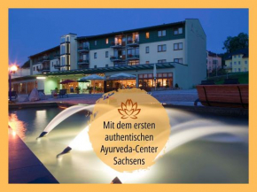 Hotel Am Kurhaus mit erstem Ayurveda Center Sachsens - direkt am Gesundheitsbad ACTINON & Kurpark Bad Schlema